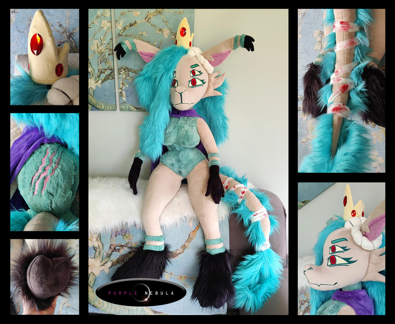 4 feet tall Ruler of the Basile Kingdom plush