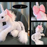 17 inch long OC Cherub the Unicorn Plush