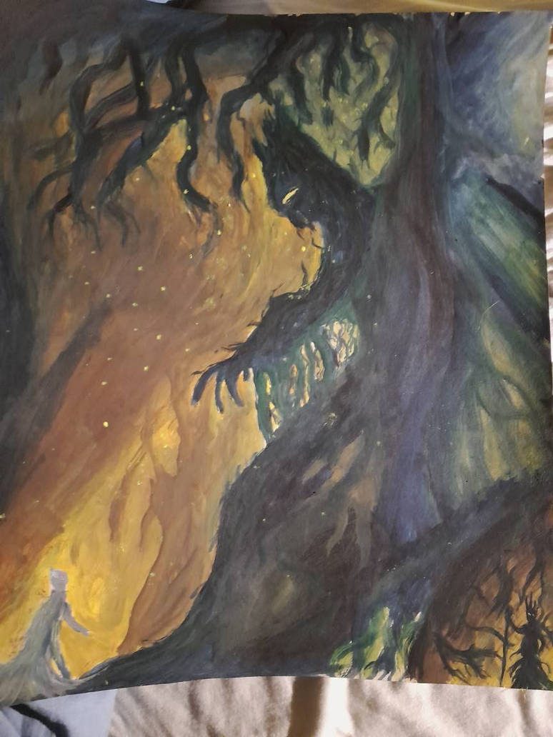 Wizard Exploding Tree Tree wizard by juriaanspiriwiri on DeviantArt