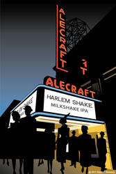 Harlem Shake - Brewery Poster