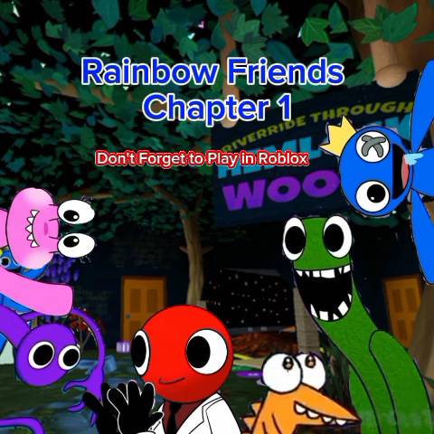 ROBLOX - Rainbow Friends - Chapter 1 - Full Walkthrough 