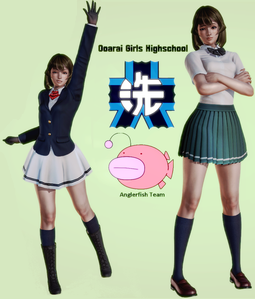 Honey Select - Girls Und Panzer: Yukari Akiyama