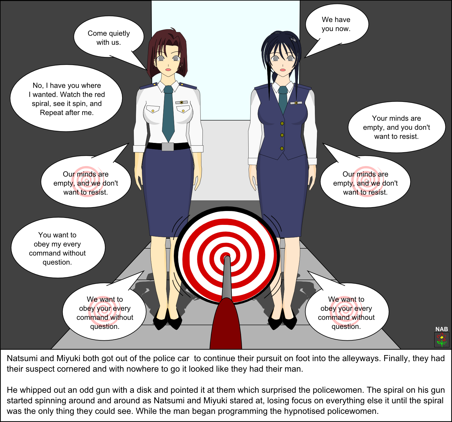 You're Under Hypnosis Part 1 by Nabs001 on DeviantArt You're Under Hypnosis Part 1 by Nabs001 on DeviantArt