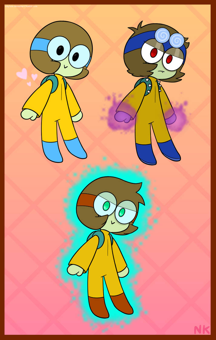 K-0 and Dendy (Ok K.O) by EBOTIZER on DeviantArt