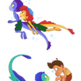 Some Bunch of Luca AU's!