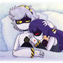 MD AU - Sleepy Family Of Three