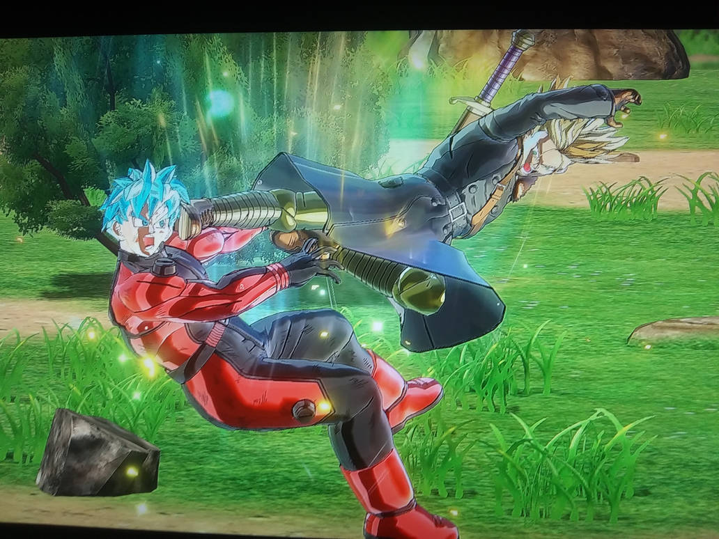 Trunks attacks Nightmare by nathanstorm04 on DeviantArt