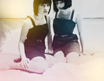 me and my best twin-friend by Maagdalenka