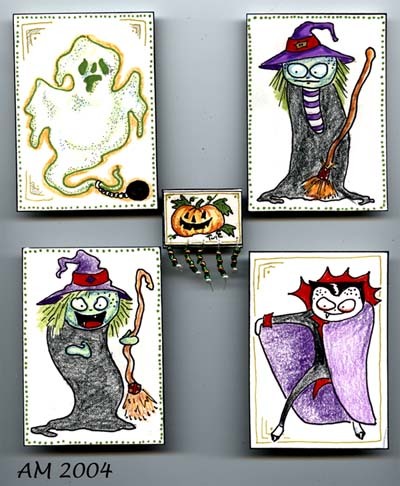 Halloween characters