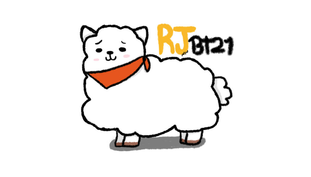 Bt21 Rj Draw RJ(BT21,BTS) by NadekoNeko on DeviantArt