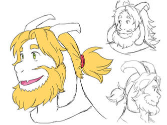 Asgore Concept Art