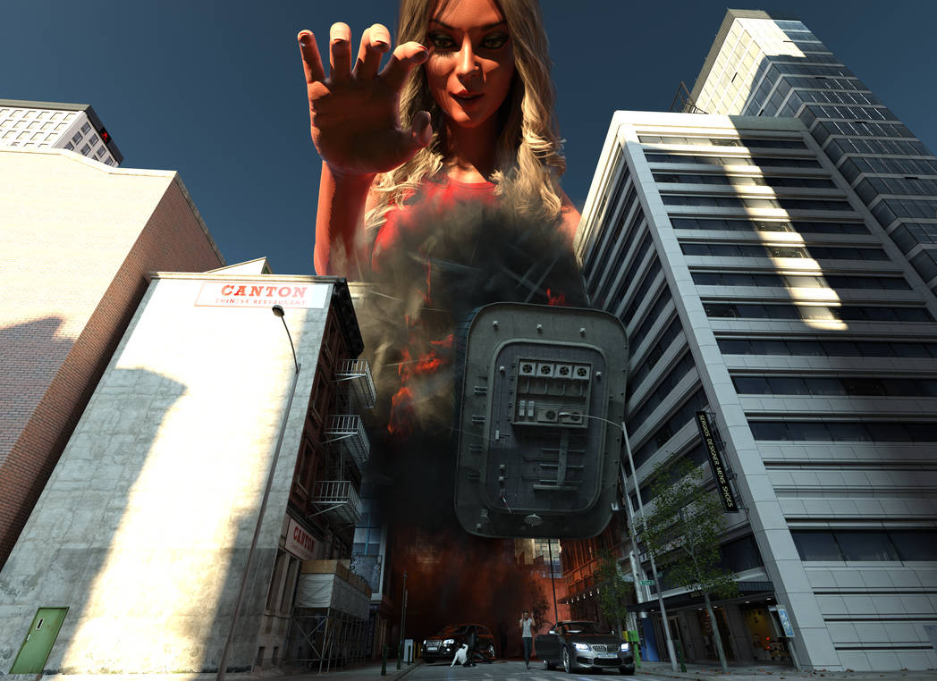 Deviantart Gts Rampage 3d Giantess Rampage 11 commissioned by fabdelamole on DeviantArt