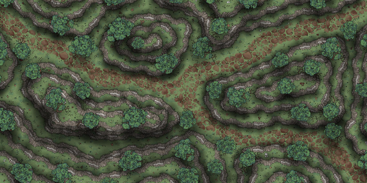 A gigantic encounter map by AtaraxianBear on DeviantArt