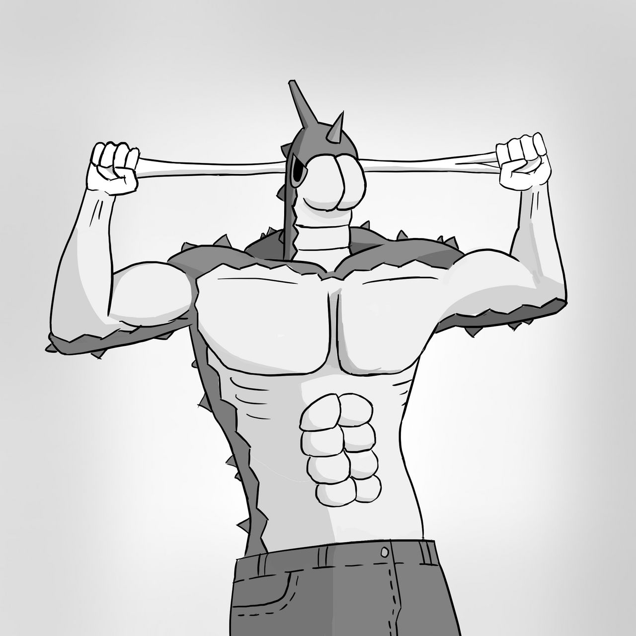 Gigachad Wurmple by ALBYOS on DeviantArt