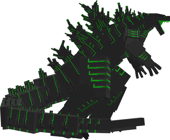 Minecraft Karlzilla Supercharged DarkZilla Minecraft png by Coenisawesome on DeviantArt