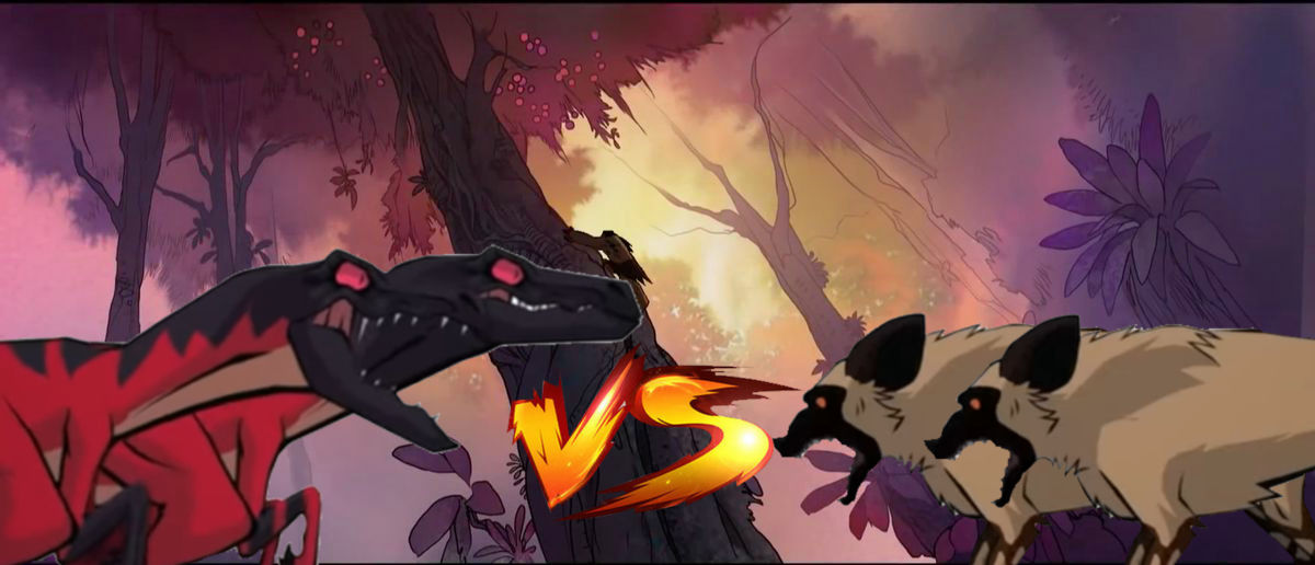 Primal Raptors vs. Wild Dogs by Coenisawesome on DeviantArt