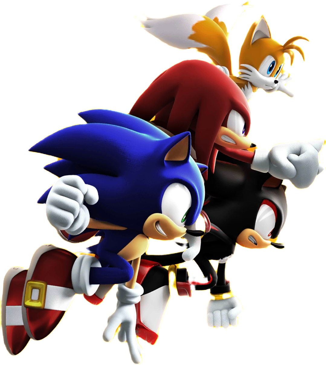 06 Tails Sonic, Knuckles, Shadow and Tails png by Coenisawesome on DeviantArt