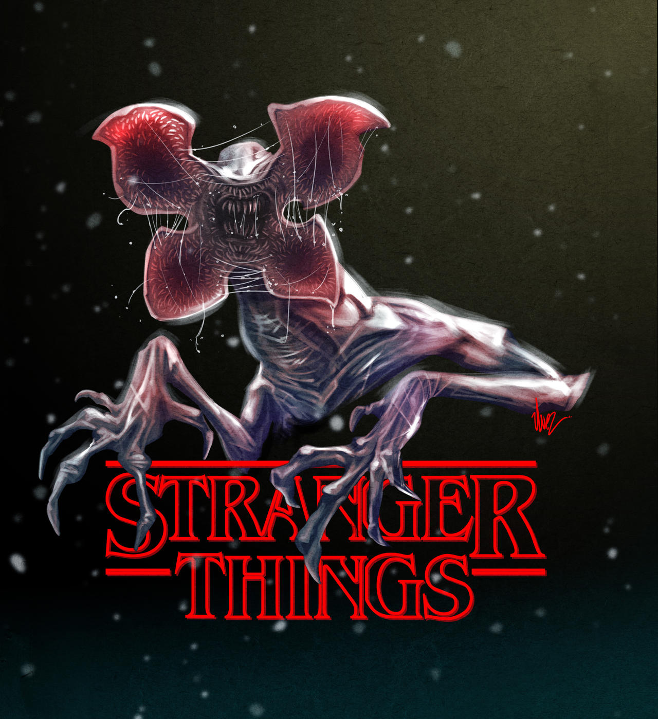 STRANGER THINGS Demogorgon By AndresAlvezART On DeviantArt stranger-things-demogorgon-by-andresalvezart-on-deviantart