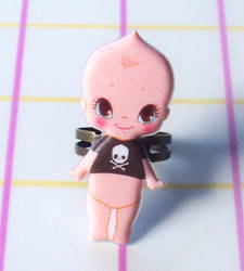 Kewpie with Attitude Ring