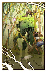 Swamp Thing 2012 Con Print