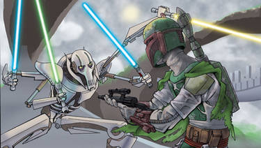 Boba Fett vs. Grievous