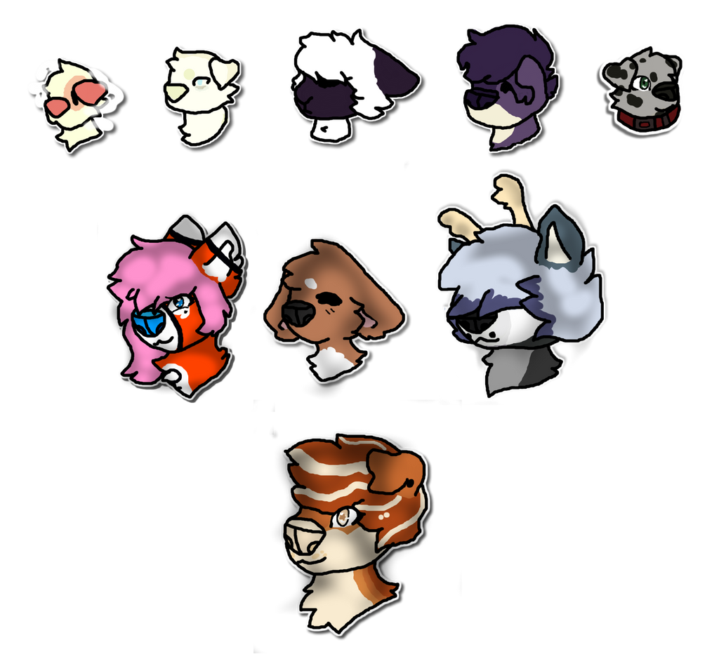 Sticker Batch by cinnaween on DeviantArt