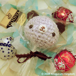 Amigurumi Coconut Lollipop