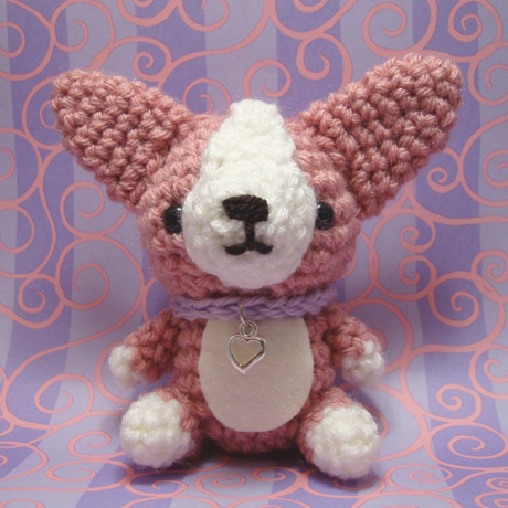 Amigurumi Pink Corgi