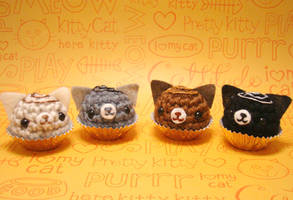 Amigurumi Kitty Cat bon bons