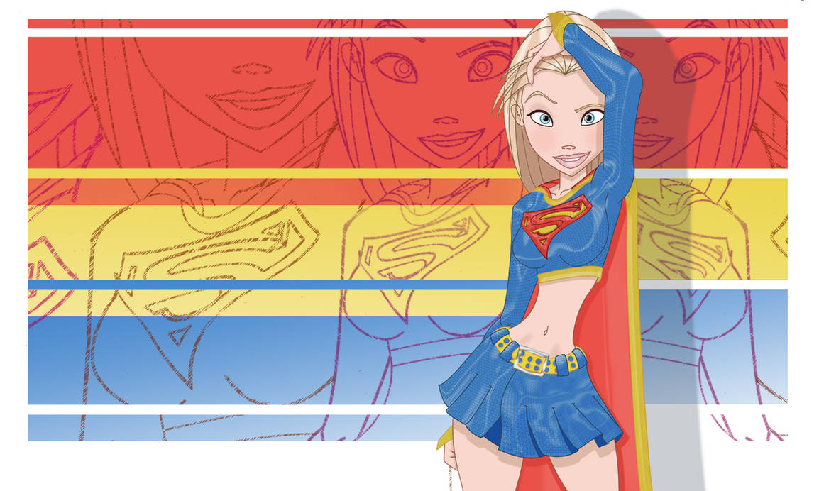 Supergirl Redo Wallpaper