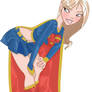 Supergirl fitting in frame