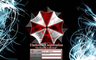 Umbrella Login Screen