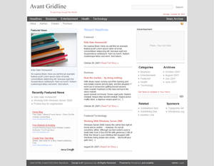 Avant GridLine for Wordpress