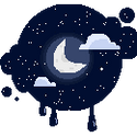 Pixel Profile Decor - Night Sky (F2U)