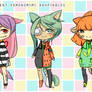 Deliquent Kemonomimi Adoptables set 1 [CLOSED]