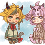 my kawaii chimera bbies