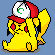 Pikachu In Ash's Cap