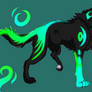 Lunar and Glow Worms pup