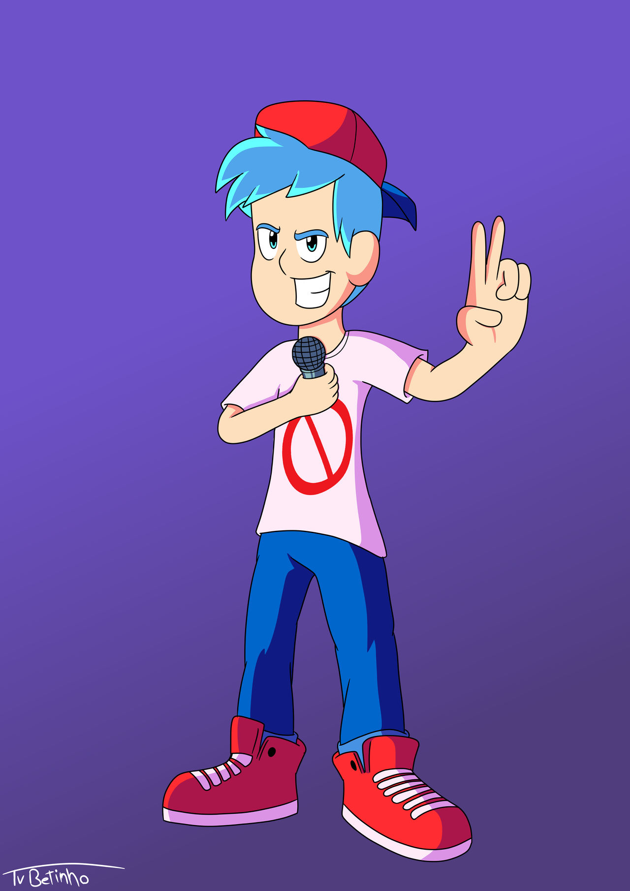 Fnf Bf Rip Boyfriend from Friday Night Funkin' by tvbetinho on DeviantArt