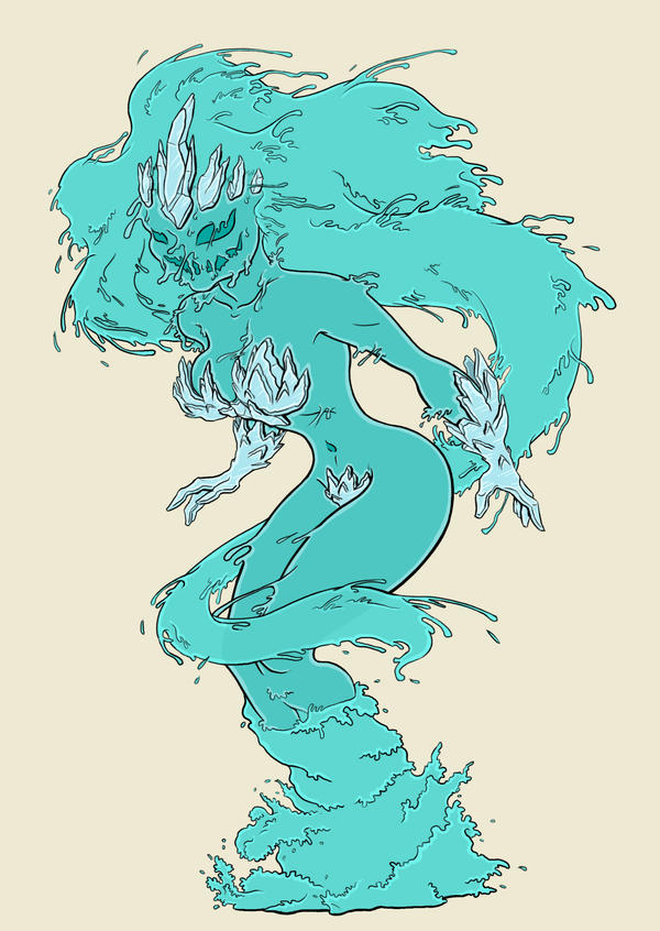 Deviantart Water Element Water Elemental by gadyariv on DeviantArt