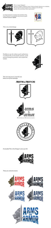 Arms and Armor Logo Redesign