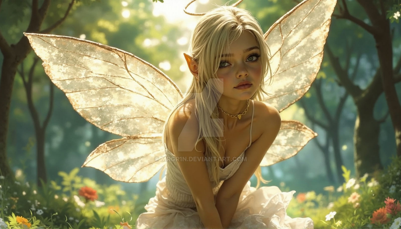 Marvel Faeries The Faerie's Breath in a Sunlit Glade by MrGr1n on DeviantArt