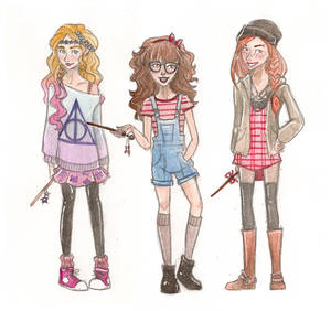 Hipster HP Gals by mox-ie