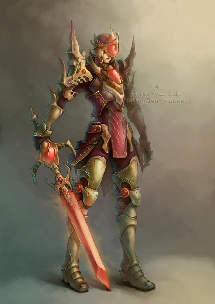 Ruby Knight By Len Yan On Deviantart Ruby Knight By Len Yan On Deviantart