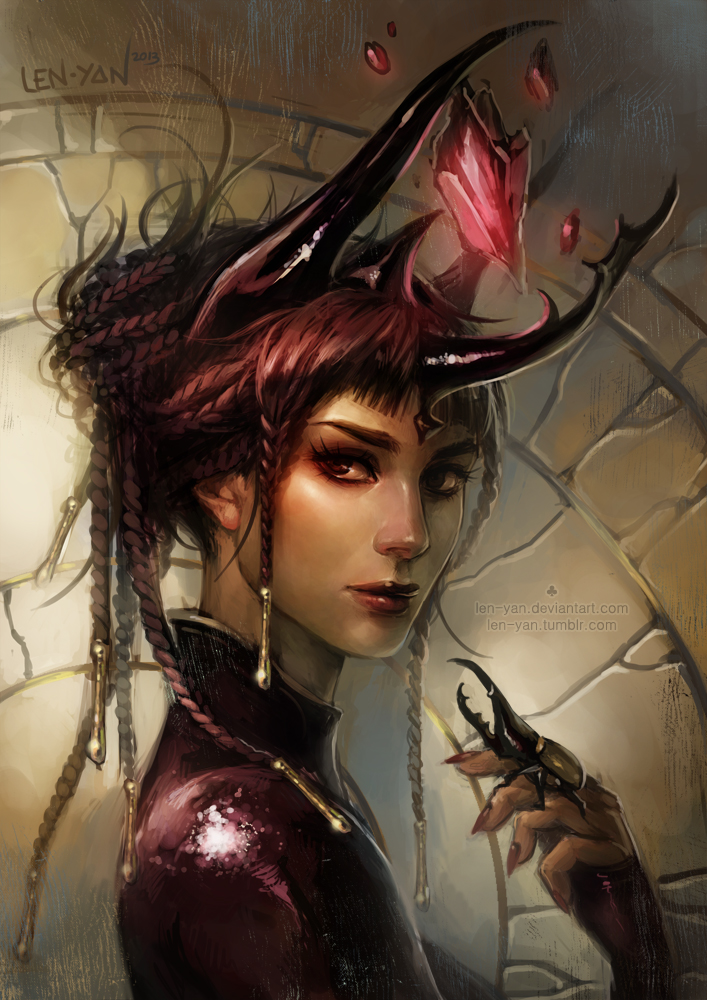 beetle witch by len-yan