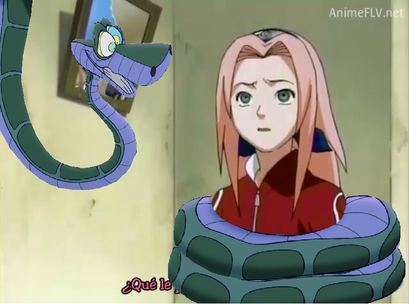 Kaa And Sakura Haruno