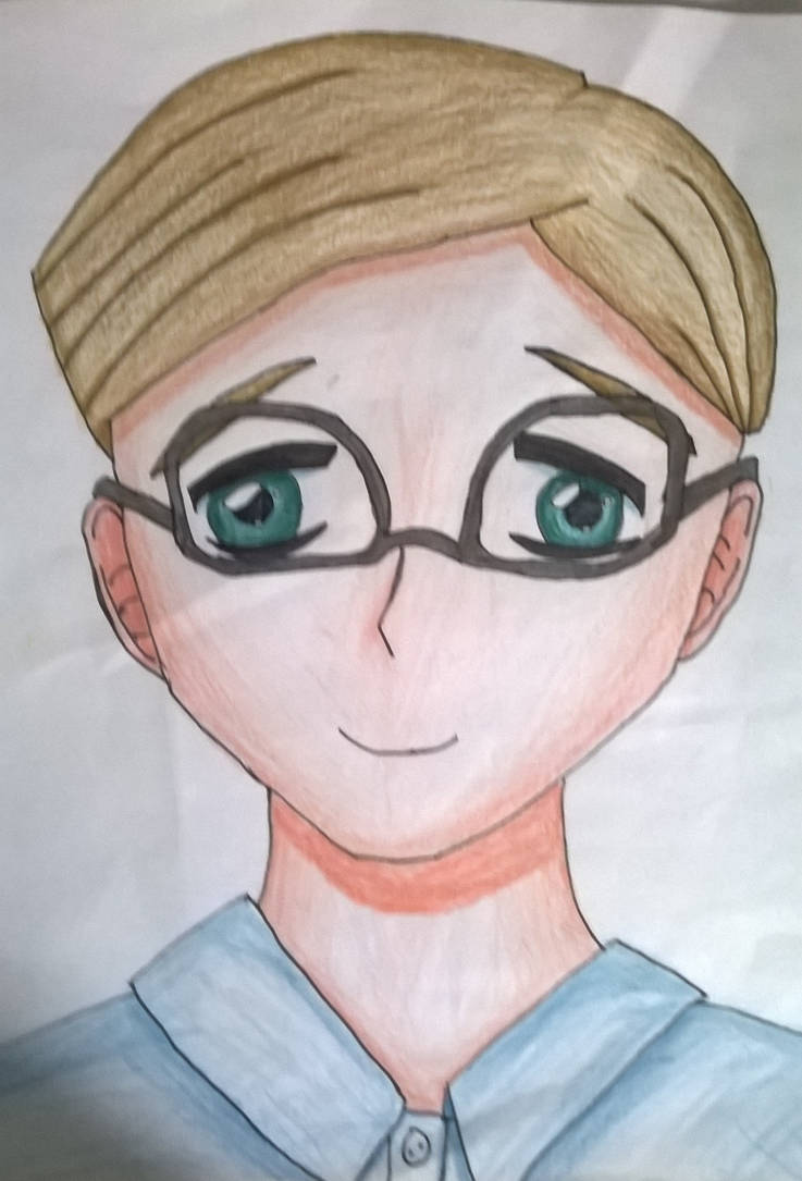 Derpy schoolphoto guy - new color old sketch by Yuki-IceCreamKitty on ...