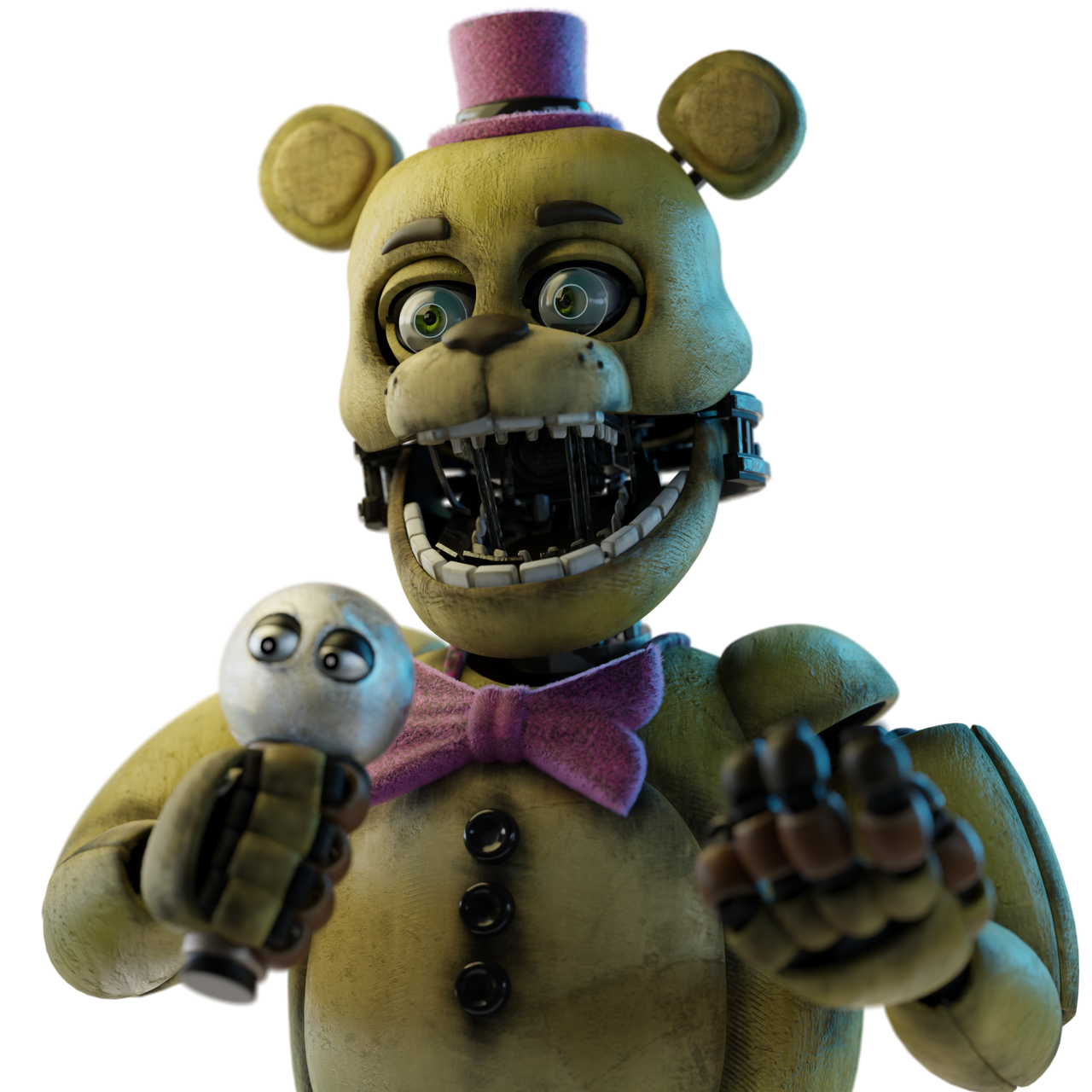 Frearbear Hand Fredbear by TheFleddy on DeviantArt