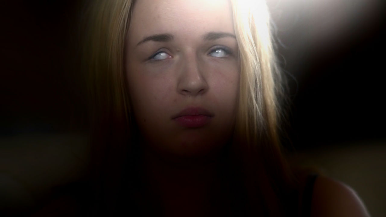 Blind Woman Blond Dark Light ES by MelanCosta on DeviantArt