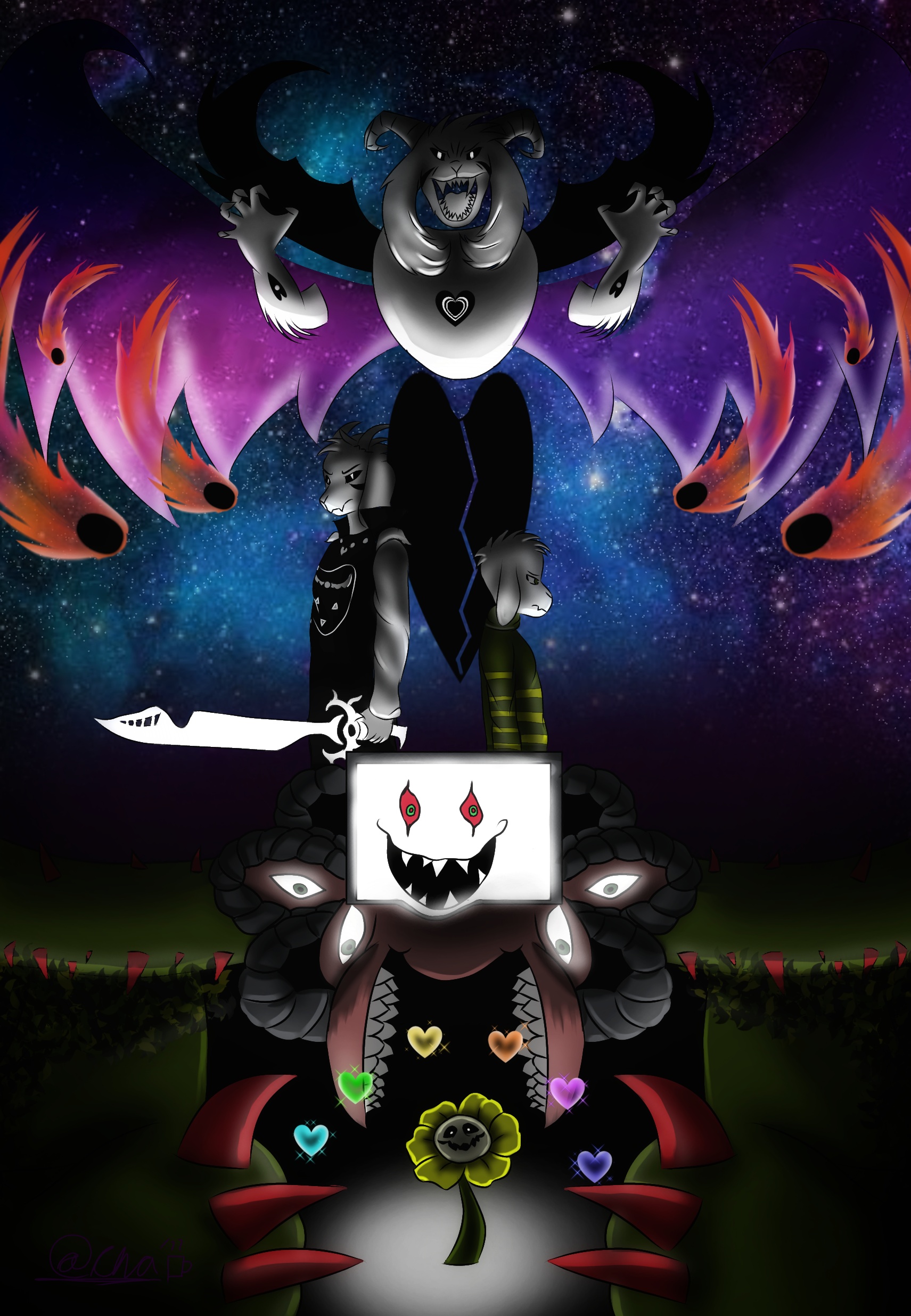Asriel Transformations by ChaDesenhos on DeviantArt